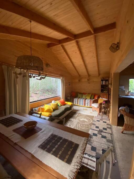 Cabana Bosque Viejo Villa Las Trancas Luaran gambar
