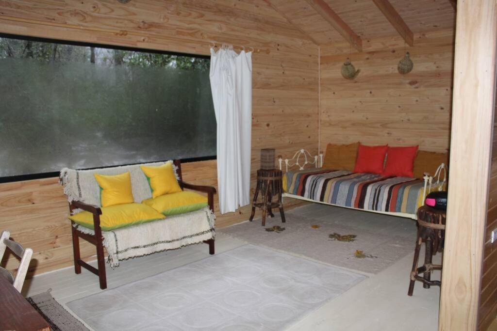 Cabana Bosque Viejo Villa Las Trancas Luaran gambar